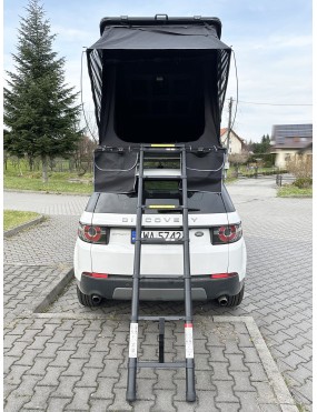 Namiot dachowy 2-osobowy Escape Alu-One aluminiowa obudowa Black | Szekla4x4.pl