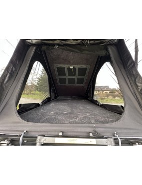 Namiot dachowy 2-osobowy Escape Alu-One aluminiowa obudowa Black | Szekla4x4.pl