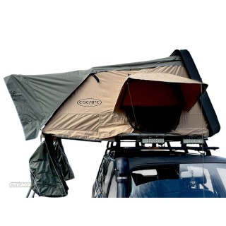 Namiot dachowy Escape VARIO 160 cm Piaskowy – czarna pokrywa