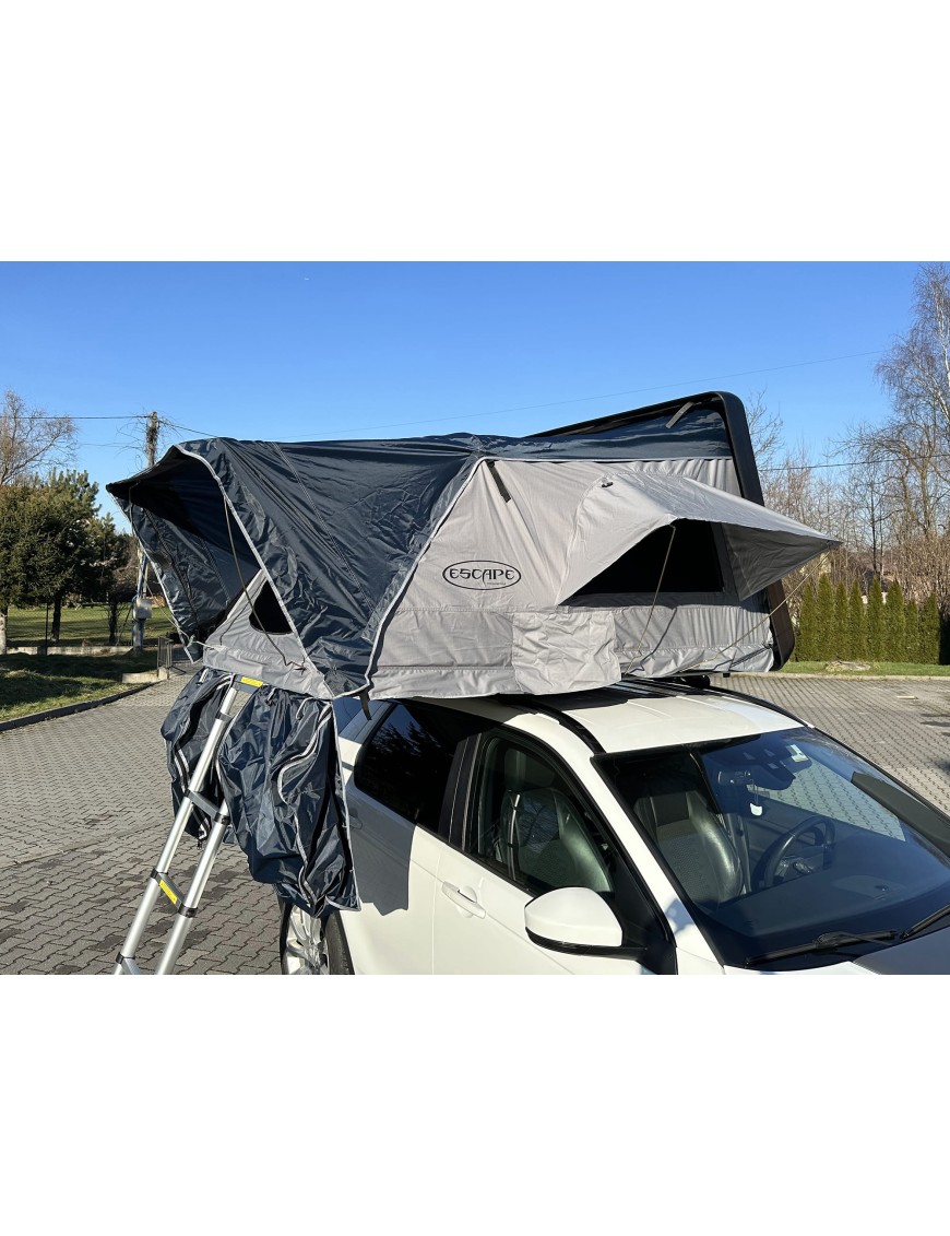 Namiot dachowy Escape VARIO 160 cm Piaskowy Czarna obudowa | Szekla4x4.pl