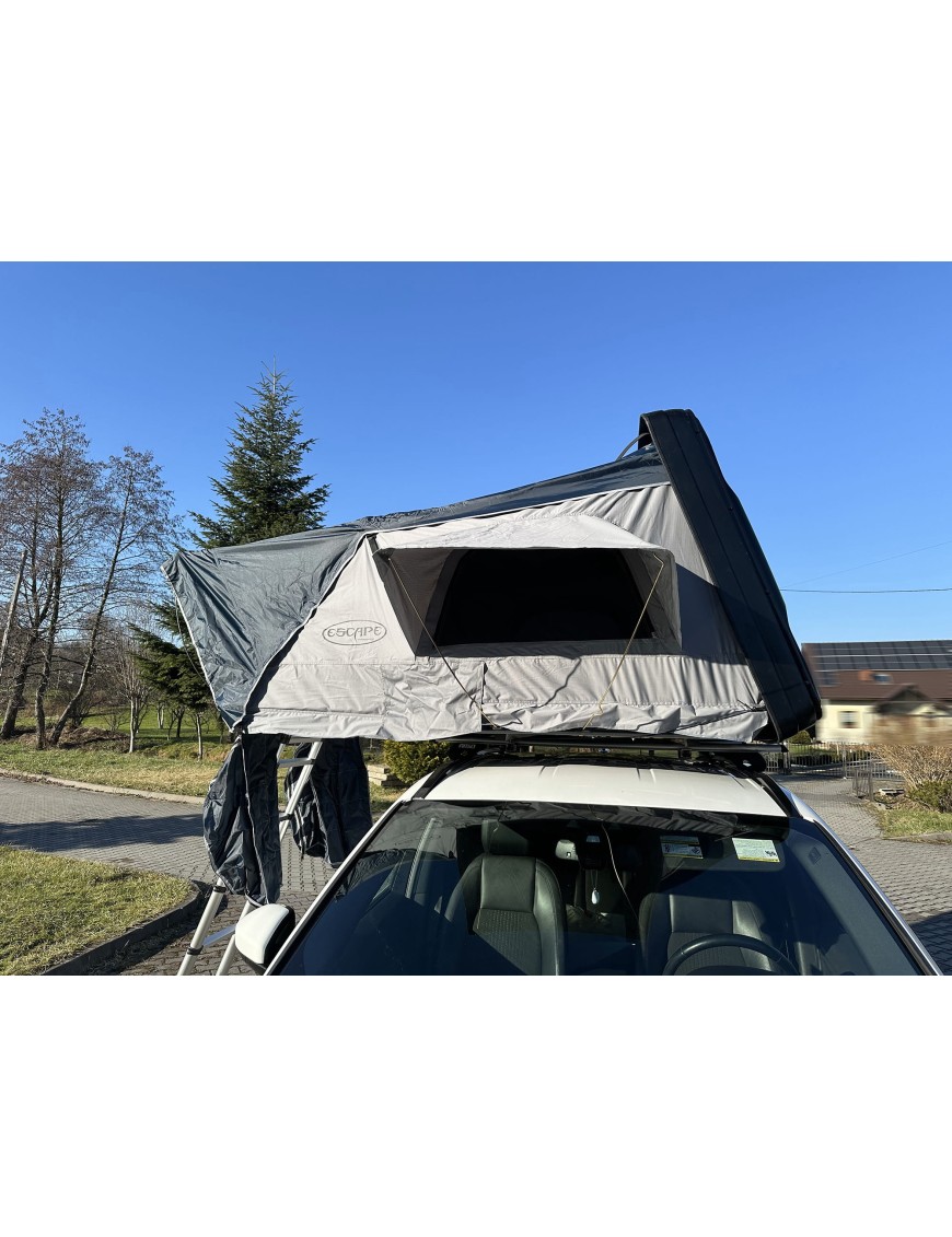 Namiot dachowy Escape VARIO 160 cm Piaskowy Czarna obudowa | Szekla4x4.pl