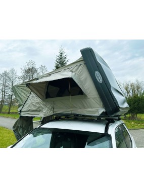 Namiot dachowy Escape VARIO 160 cm Piaskowy Czarna obudowa | Szekla4x4.pl
