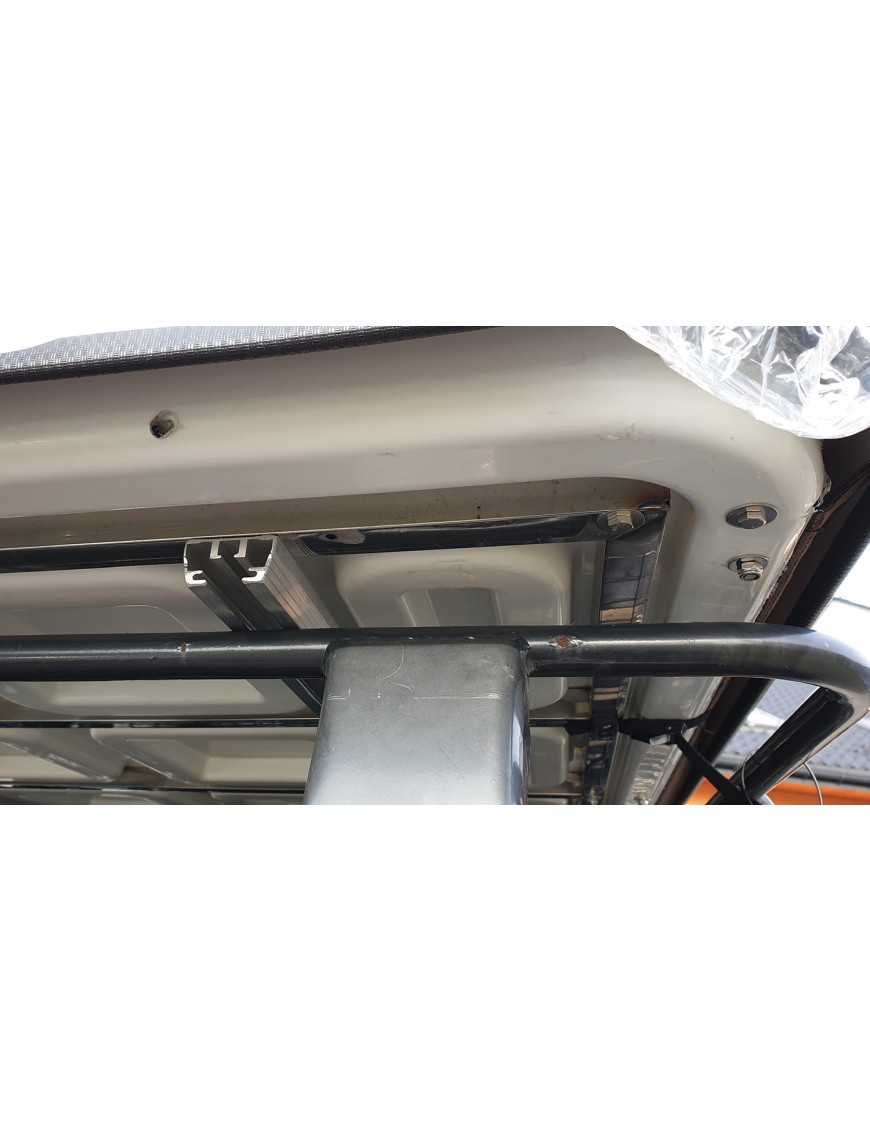 Namiot dachowy Escape VARIO 160 cm Piaskowy Czarna obudowa | Szekla4x4.pl