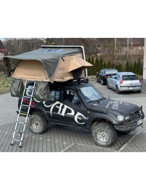 Namiot dachowy Escape VARIO 160 cm Piaskowy Czarna obudowa | Szekla4x4.pl