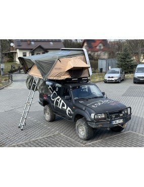 Namiot dachowy Escape VARIO 160 cm Piaskowy Czarna obudowa | Szekla4x4.pl