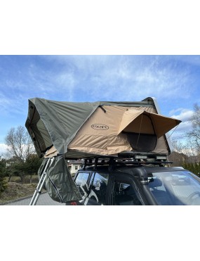 Namiot dachowy Escape VARIO 160 cm Piaskowy Czarna obudowa | Szekla4x4.pl