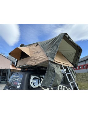 Namiot dachowy Escape VARIO 160 cm Piaskowy Czarna obudowa | Szekla4x4.pl
