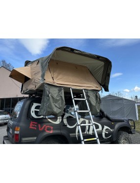 Namiot dachowy Escape VARIO 160 cm Piaskowy Czarna obudowa | Szekla4x4.pl
