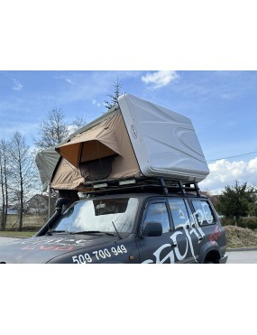 Namiot dachowy Escape VARIO 160 cm Piaskowy Czarna obudowa | Szekla4x4.pl