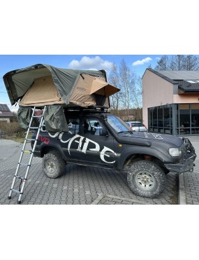 Namiot dachowy Escape VARIO 160 cm Piaskowy Czarna obudowa | Szekla4x4.pl