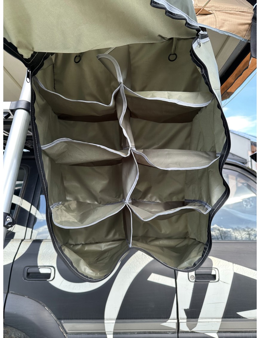 Namiot dachowy Escape VARIO 160 cm Piaskowy Czarna obudowa | Szekla4x4.pl