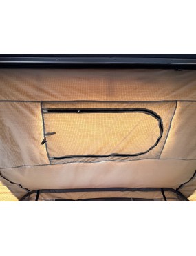 Namiot dachowy Escape VARIO 160 cm Piaskowy Czarna obudowa | Szekla4x4.pl