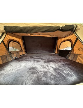 Namiot dachowy Escape VARIO 160 cm Piaskowy Czarna obudowa | Szekla4x4.pl