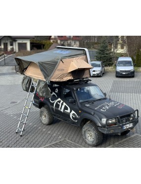 Namiot dachowy Escape VARIO 160 cm Piaskowy Biała obudowa | Szekla4x4.pl