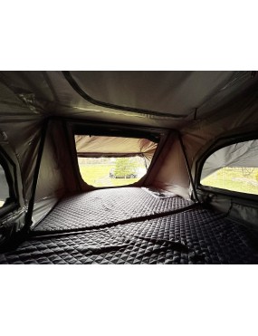 Namiot dachowy Escape VIGO 160cm Szary aluminiowy z matą antykondensacyjną | Szekla4x4.pl