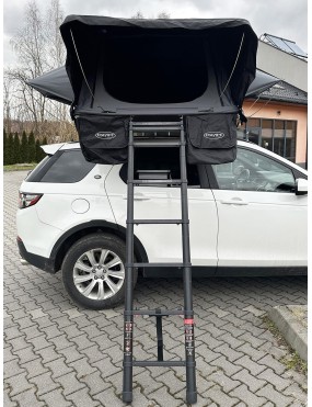 Namiot dachowy Escape VIGO 160cm Szary aluminiowy z matą antykondensacyjną | Szekla4x4.pl