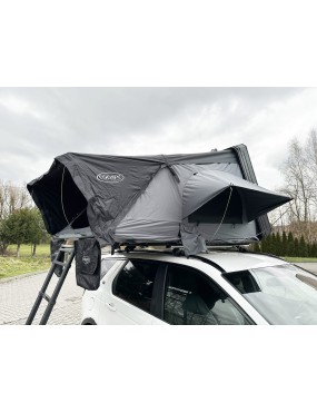 Namiot dachowy Escape VIGO 160cm Szary aluminiowy z matą antykondensacyjną | Szekla4x4.pl