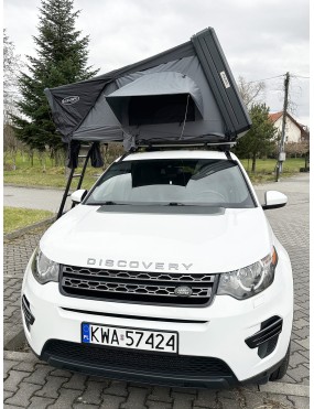 Namiot dachowy Escape VIGO 160cm Szary aluminiowy z matą antykondensacyjną | Szekla4x4.pl