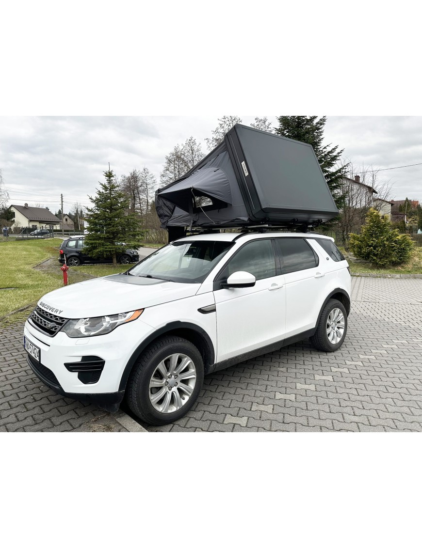 Namiot dachowy Escape VIGO 160cm Szary aluminiowy z matą antykondensacyjną | Szekla4x4.pl