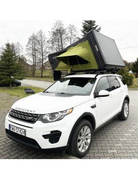 Namiot dachowy Escape VIGO 190cm Zielony aluminiowy z matą antykondensacyjną | Szekla4x4.pl