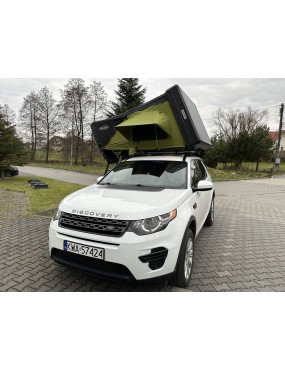 Namiot dachowy Escape VIGO 190cm Zielony aluminiowy z matą antykondensacyjną | Szekla4x4.pl