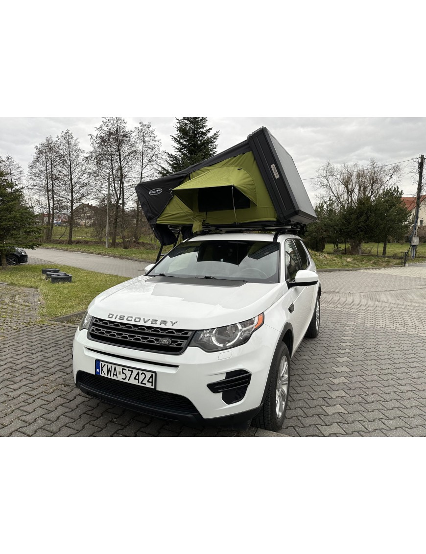 Namiot dachowy Escape VIGO 190cm Zielony aluminiowy z matą antykondensacyjną | Szekla4x4.pl