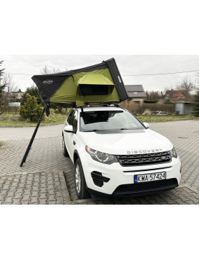 Namiot dachowy Escape VIGO 190cm Zielony aluminiowy z matą antykondensacyjną | Szekla4x4.pl