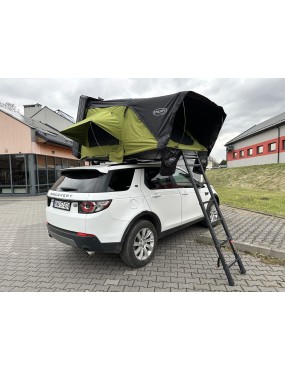 Namiot dachowy Escape VIGO 190cm Zielony aluminiowy z matą antykondensacyjną | Szekla4x4.pl