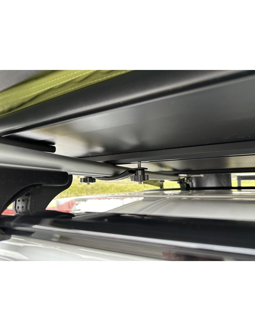 Namiot dachowy Escape VIGO 190cm Zielony aluminiowy z matą antykondensacyjną | Szekla4x4.pl