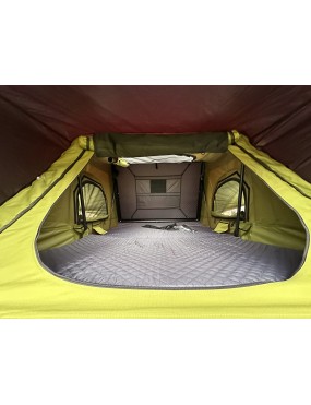 Namiot dachowy Escape VIGO 190cm Zielony aluminiowy z matą antykondensacyjną | Szekla4x4.pl