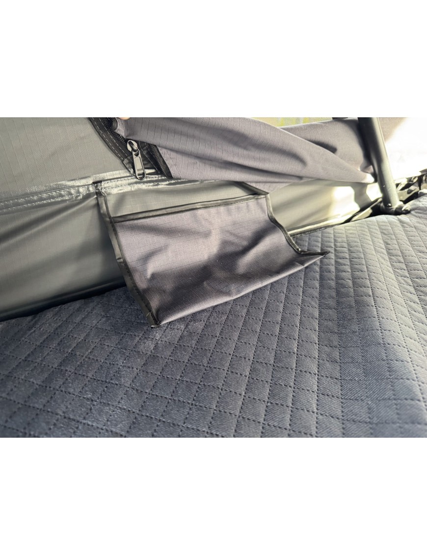 Namiot dachowy Escape HYBRID 190 cm Szary | Szekla4x4.pl