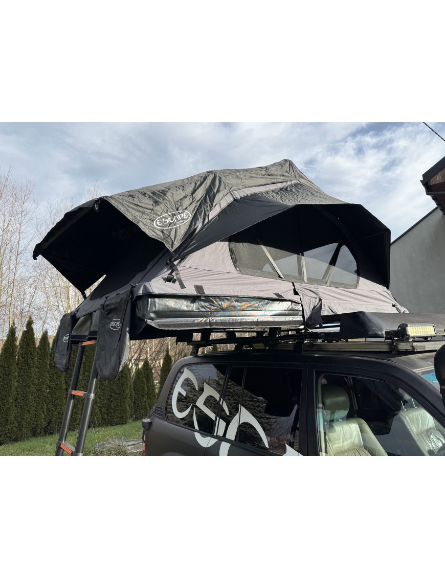 Namiot dachowy Escape HYBRID 190 cm Szary | Szekla4x4.pl