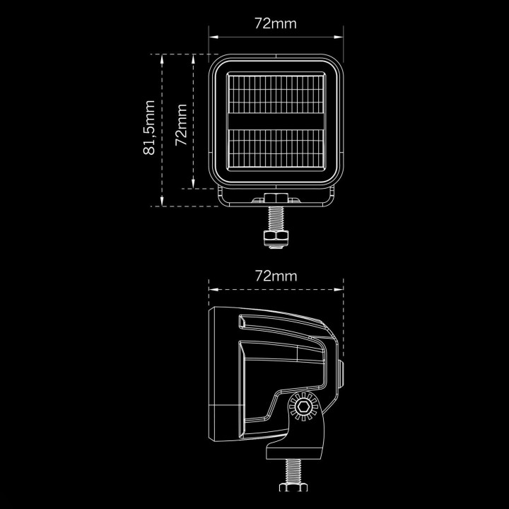 Lampa LED SIBERIA XP QUBE WORK LIGHT 38W 809283 STRANDS - ujęcie 6
