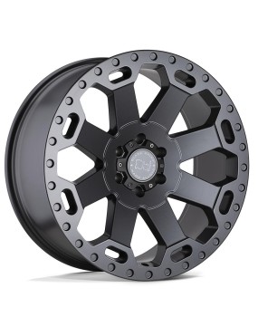 Felga aluminiowa WARLORD Matte Gunmetal BLACK RHINO