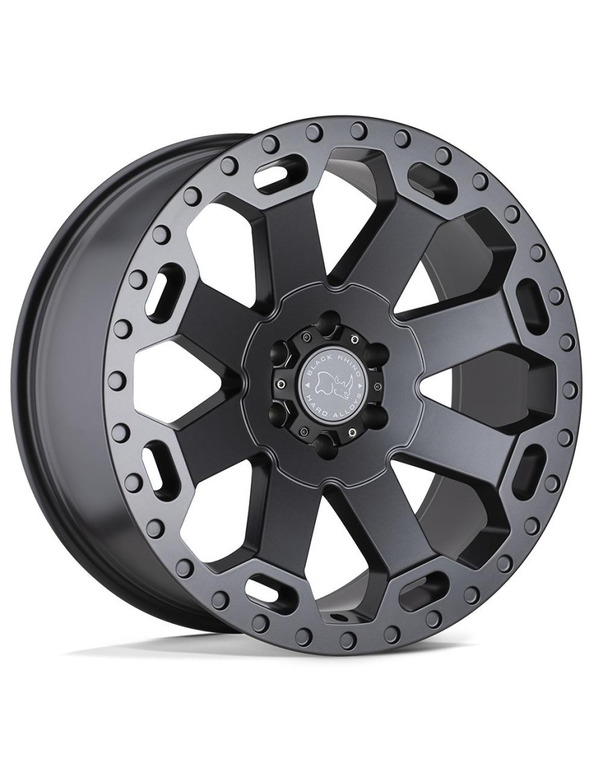 Felga aluminiowa WARLORD Matte Gunmetal BLACK RHINO