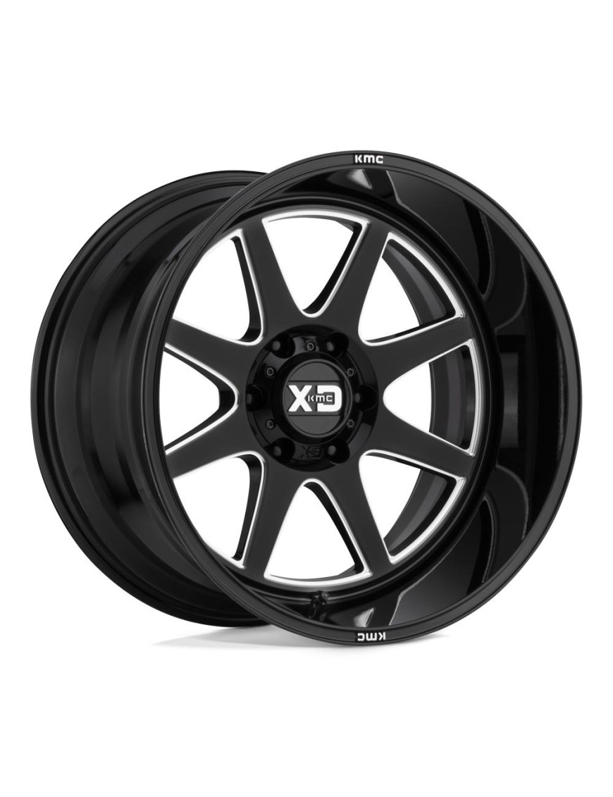 Felga aluminiowa XD844 PIKE Gloss Black Milled XD SERIES