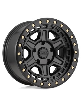 Felga aluminiowa RENO Matte Black W/ Brass Bolts BLACK RHINO