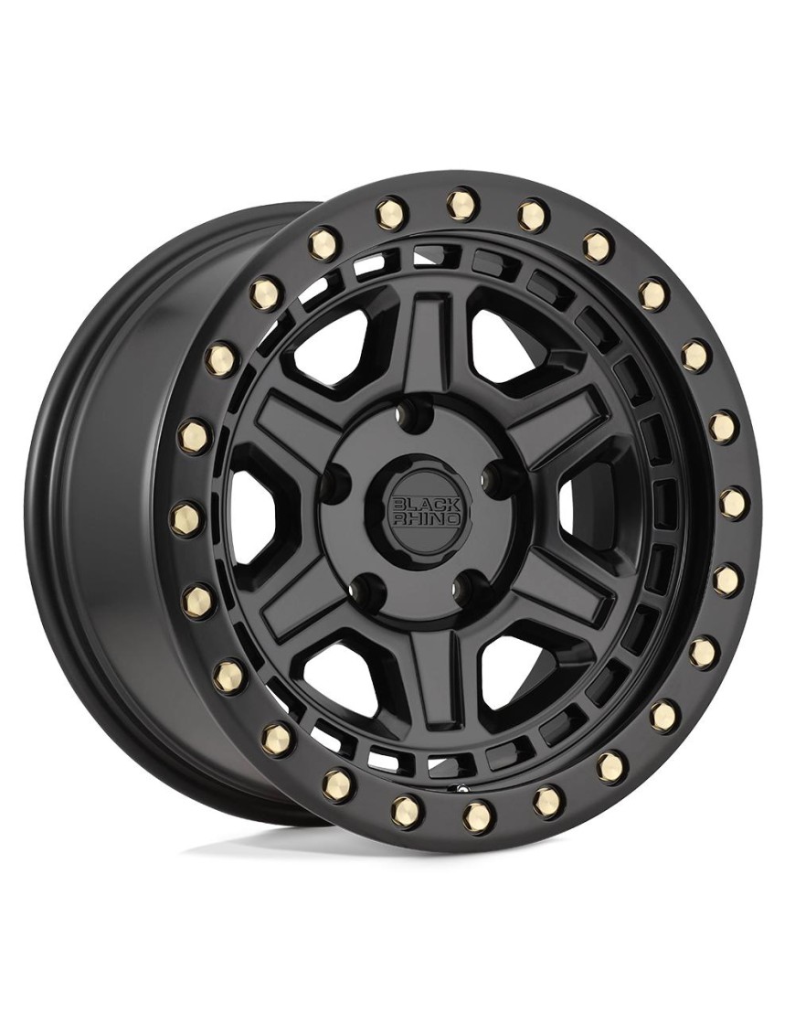 Felga aluminiowa RENO Matte Black W/ Brass Bolts BLACK RHINO
