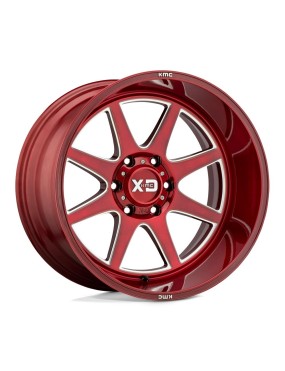 Felga aluminiowa XD844 PIKE Brushed Red W/ Milled Accents XD SERIES