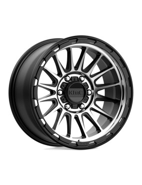 Felga aluminiowa KM542 IMPACT Satin Black Machined KMC