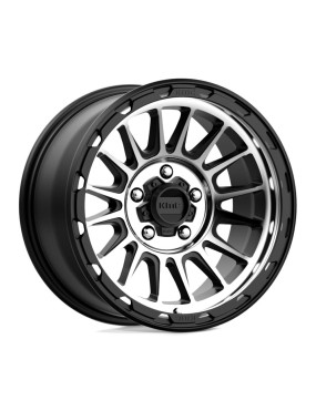 Felga aluminiowa KM542 IMPACT Satin Black Machined KMC