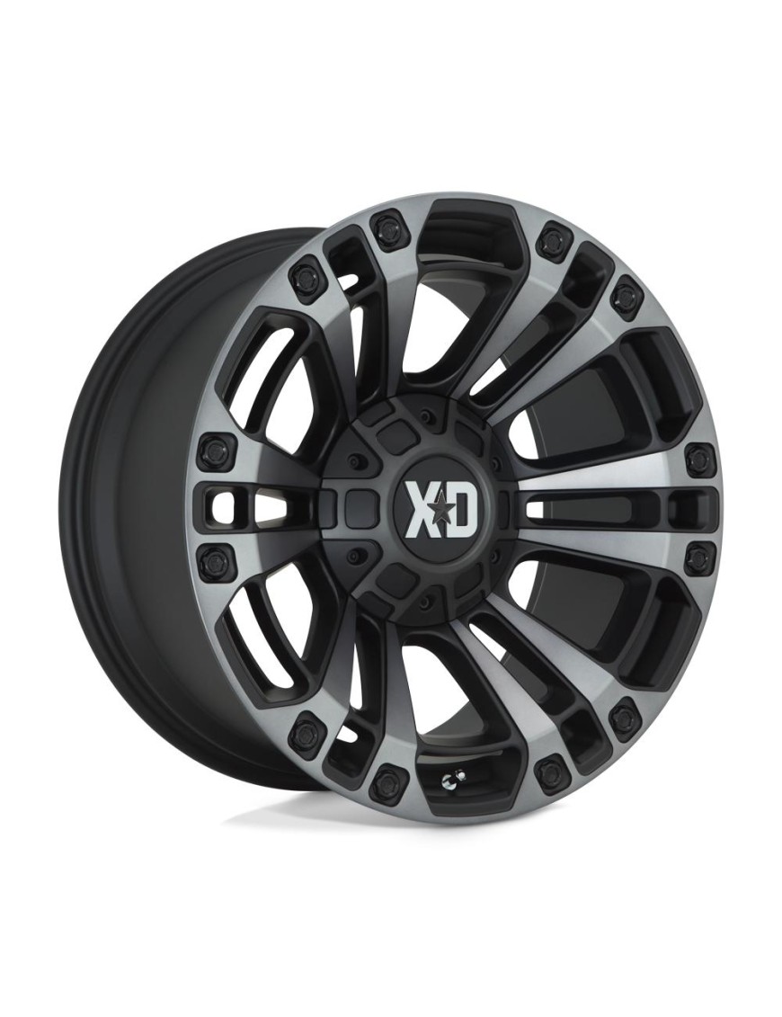 Felga aluminiowa XD851 MONSTER 3 Satin Black W/ Gray Tint XD SERIES