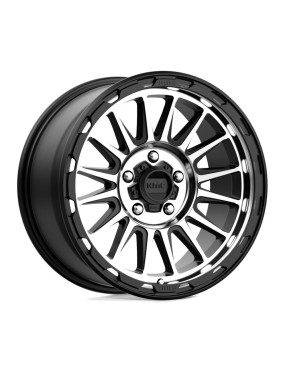 Felga aluminiowa KM542 IMPACT Satin Black Machined KMC