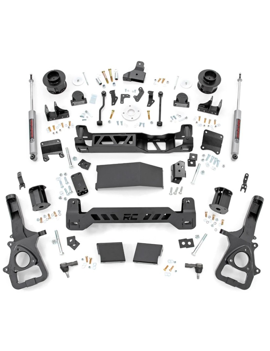 Zestaw zawieszenia 22XL z amortyzatorami N3 Rough Country Lift 6" Duża Piasta