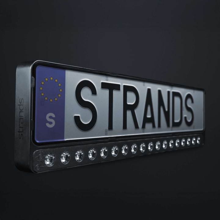 Ramka tablicy z Panelem LED Strands NUUK E-LINE BLACK LED BAR 20″ 809445 - ujęcie 2