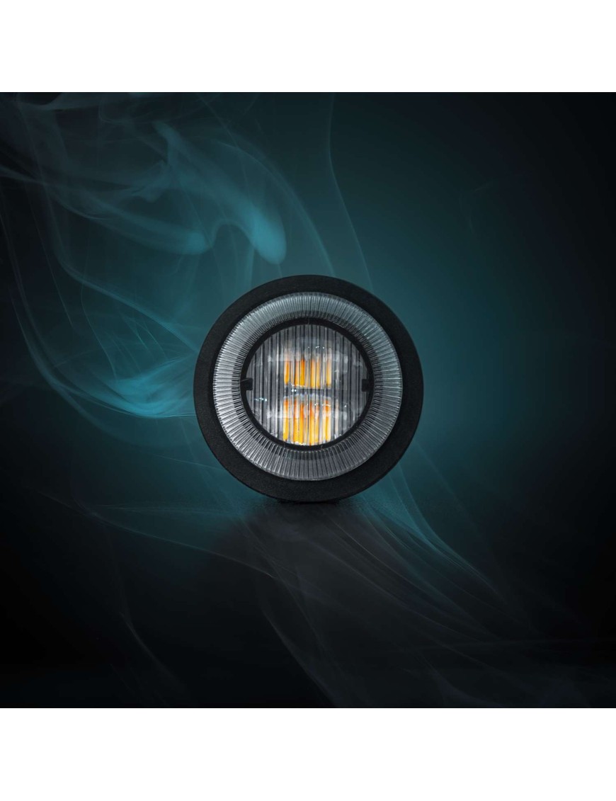 Lampa DARK KNIGHT GLORIA WARNING LIGHT CLEAR LENS | Szekla4x4.pl Lampa DARK KNIGHT GLORIA WARNING LIGHT CLEAR LENS | Szekla4x4.pl