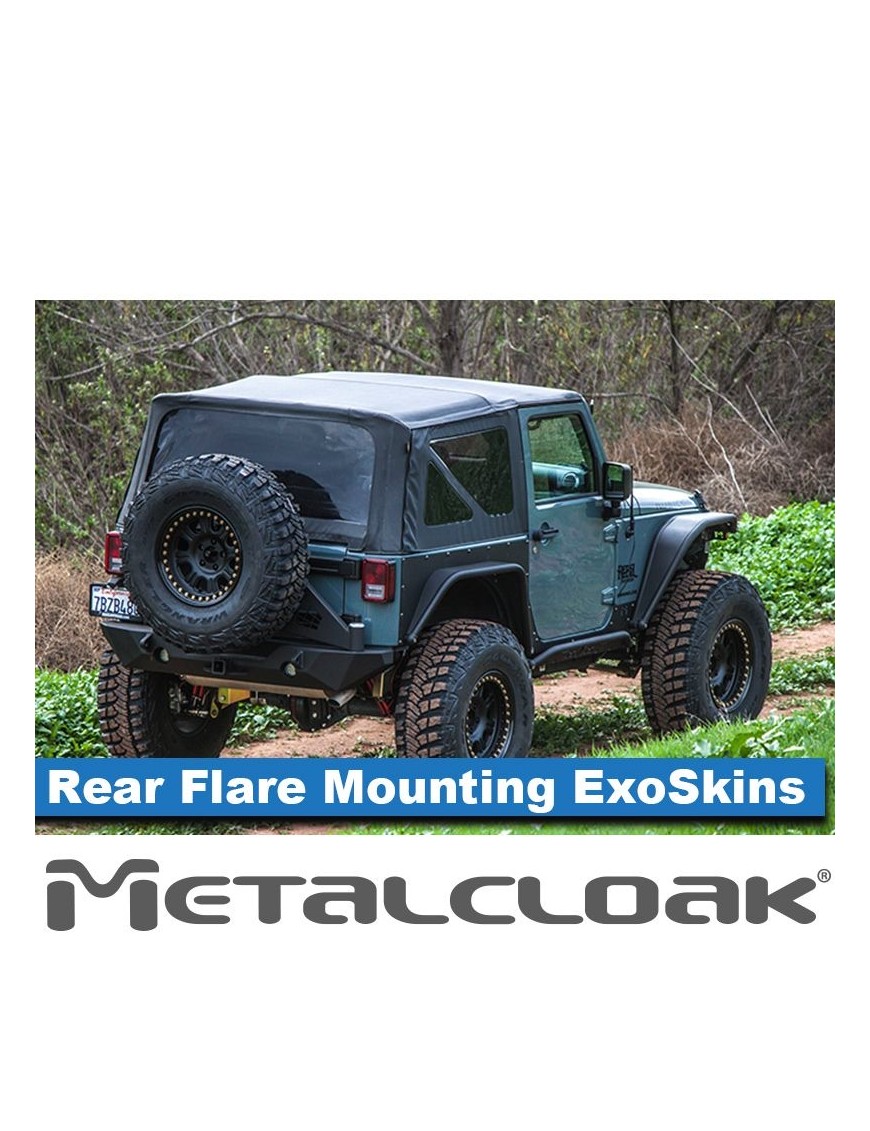 ExoSkin mocowanie poszerzeń Metalcloak Jeep Wrangler JK | Szekla4x4.pl