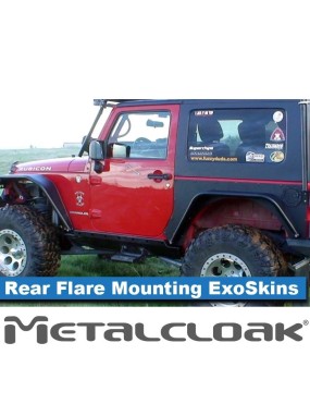 ExoSkin mocowanie poszerzeń Metalcloak Jeep Wrangler JK | Szekla4x4.pl