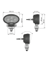 Lampa robocza LED Oval WL VX100-WD
