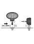 Lampa robocza LED Oval WL VX100-WD